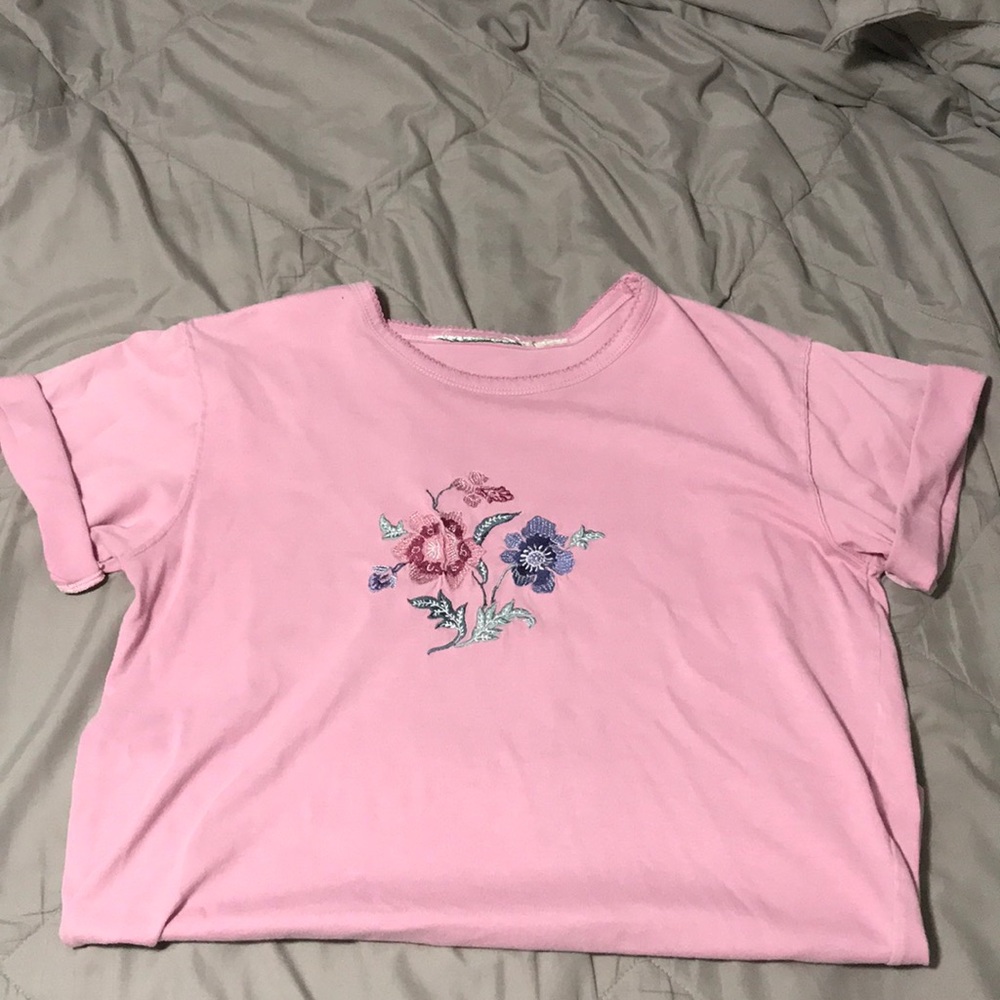 Vintage embroidered tee